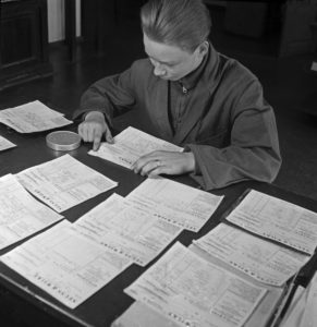 Apprentice at trade school, Germany 1940s. Apprentice at trade school, Germany 1940s.